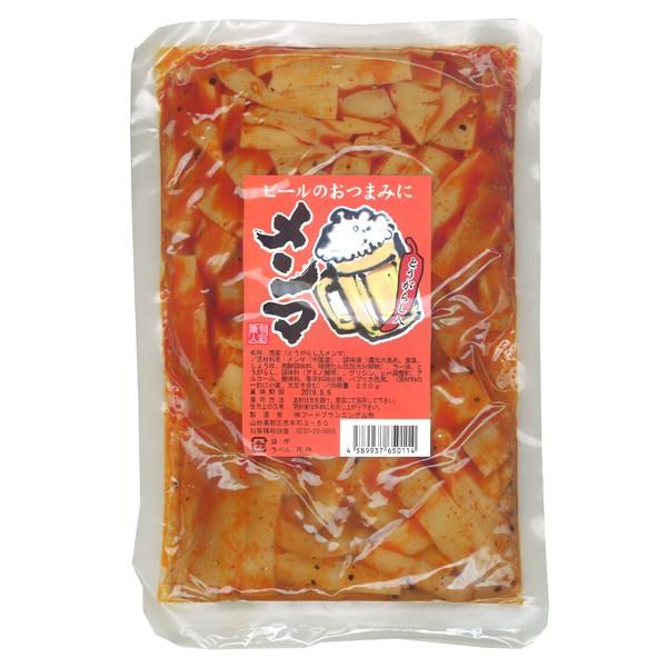 おつまみ 惣菜 とうがらし入 メンマ 250g フードプランニング山形 : 酒