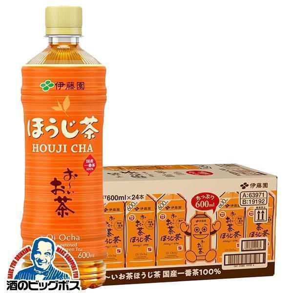おーいお茶 送料無料 伊藤園 お〜いお茶 ほうじ茶 600ml×1ケース/24本