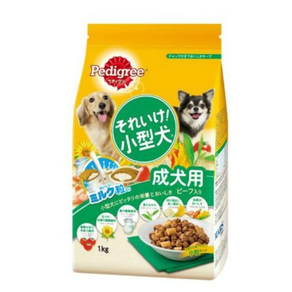 犬 いぬ えさ グッズ ペディグリー それいけ 小型犬 成犬用 ビーフ入り 1kg 酒のビッグボス 通販 Paypayモール