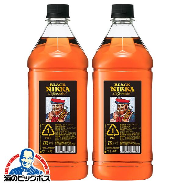 アサヒ（asahi） 1.8Lペット 国産ウイスキー 送料無料 ブラックニッカ