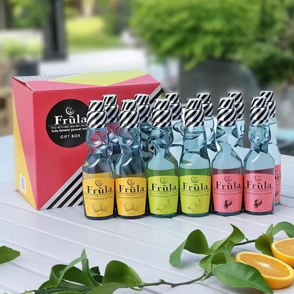 友桝飲料 フルーツラムネ 炭酸飲料 ギフト セット プレゼント 送料無料
