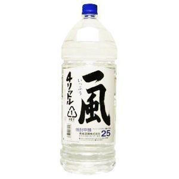 宝焼酎 25% 4L 4本セット 宝酒造 寶 宝焼酎 純 25度 ペットボトル 4000ml 4L×4本 1ケース 甲類
