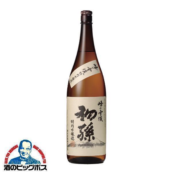 1.8L 日本酒 初孫 特別本醸造 峰の雪渓 1800ml『HSH』山形県 東北銘醸