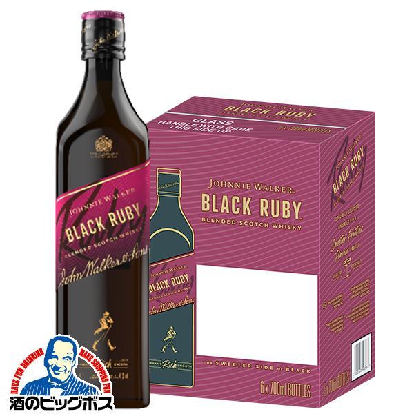 【2本セット】ジョニーウォーカー　ブラックルビー 送料無料 ジョニーウォーカー ブラックルビー 40度 700ml 3本