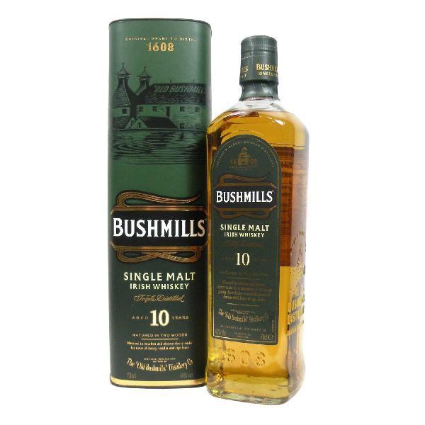 BUSHMILLS（ブッシュミルズ） 10年 700ml 【アイリッシュ】 : 酒の
