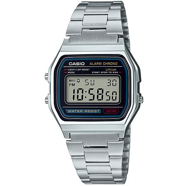 国内正規品 CASIO Collection カシオ コレクション ベストセラー クラシカル シルバー ユニセックス腕時計 A158WA-1JH