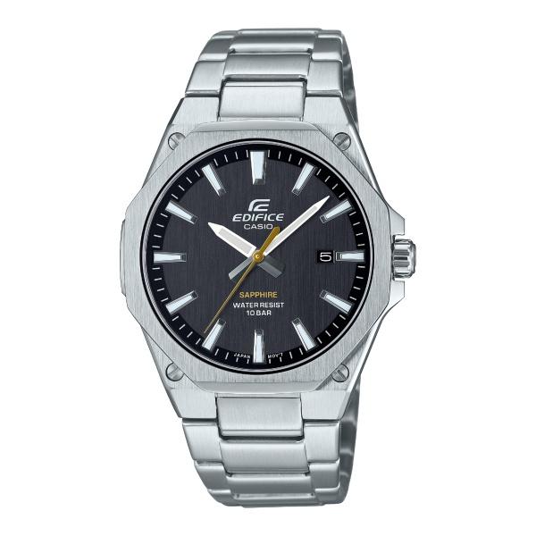 国内正規品 CASIO EDIFICE カシオ エディフィス 10気圧防水 アナログ 薄型 八角形 メンズ腕時計 EFR-S108DJ-1AJF