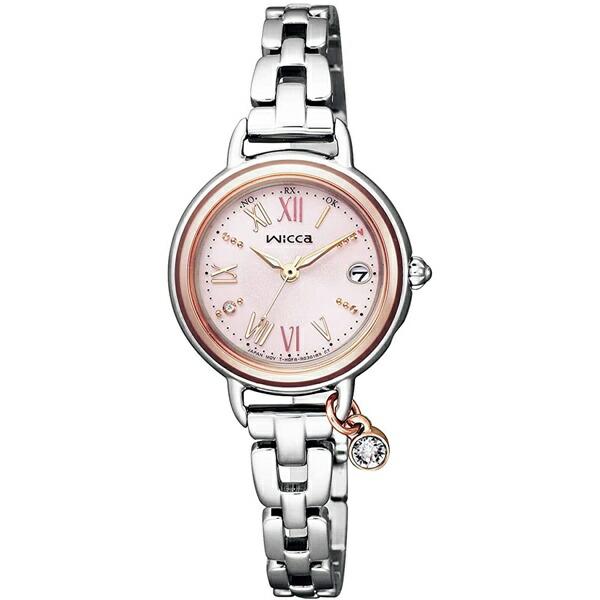 wicca レディース 時計 KLO-537-91 wicca CITIZEN シチズン ウィッカ ソーラーテック カレンダー付