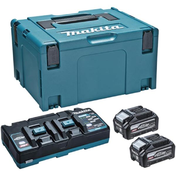 マキタ 純正 パワーソースキットXGT8 A-74837 40V 4.0Ah BL4040F バッテリ2本・DC40RB 充電器・ケース付 40Vmax makita