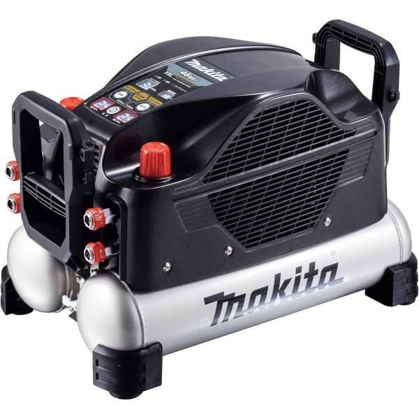 マキタ AC500XLHB エアコンプレッサ 黒 タンク容量11L 高圧4口 100ボルト 電源コード式 Makita