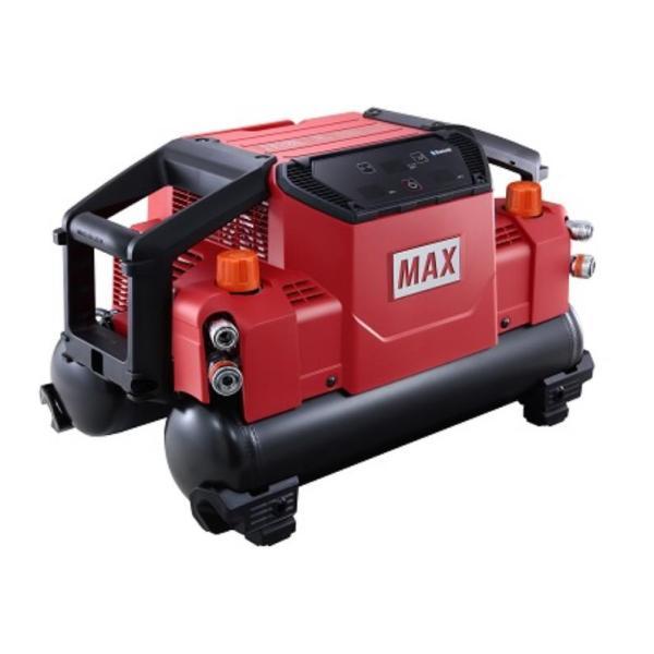 マックス 高圧エアコンプレッサー AK-HH1310E レッド 赤 11L 高圧取出口4個 AIモード コンプレッサ MAX