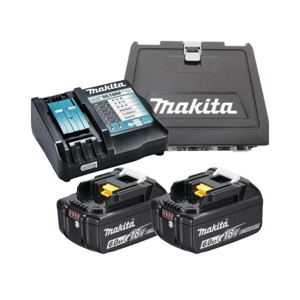 ★BL1860B 2個  + DC18RF + TD173 ケース セットとなります。★こちらの製品は国内マキタ純正品となります。(追加オプションも含む)★追加オプションでお好きなバッテリーを選択できます。※低価格帯維持のため、簡易梱包とな...