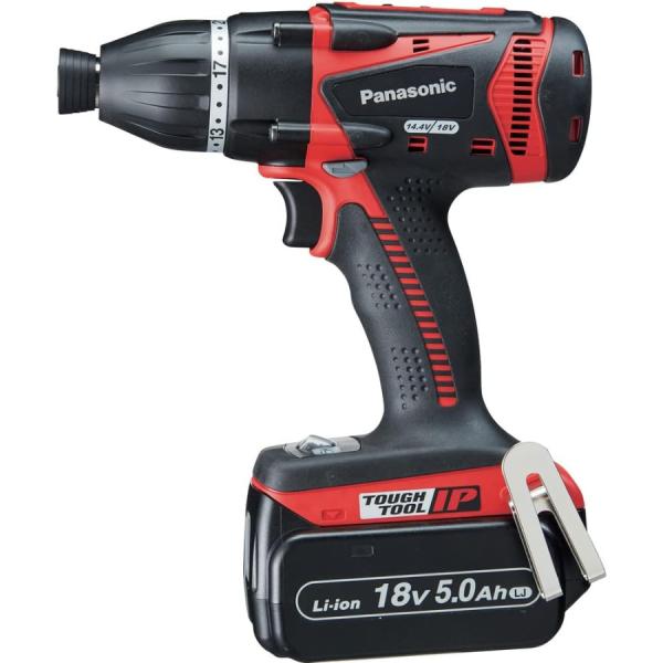 パナソニック EZ75A9LJ2G-R フルセット 充電マルチインパクトドライバー (レッド) 18V 5.0Ah バッテリー2個・充電器・ケース付 赤 Panasonic