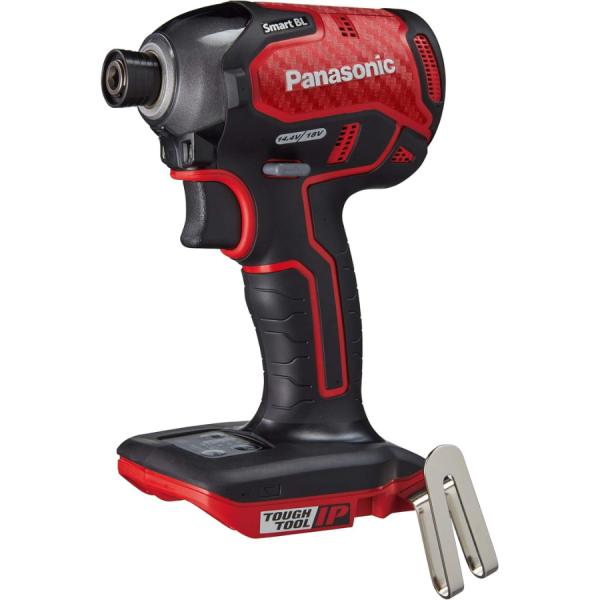 パナソニック EZ76A1X-R (レッド) 本体のみ 充電インパクトドライバー Smart BL 18V 電池パック・充電器・ケース別売 EZ76A1X 赤 panasonic バラシ品