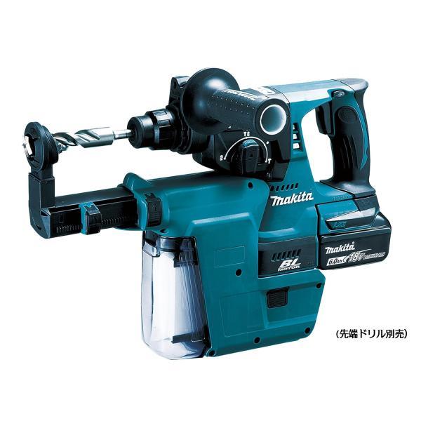 マキタ HR244DRGXV フルセット 充電式ハンマドリル 集じんシステム付 18V 24mm 純正 BL1860B 2個 DC18RF 充電器 ケース付き makita