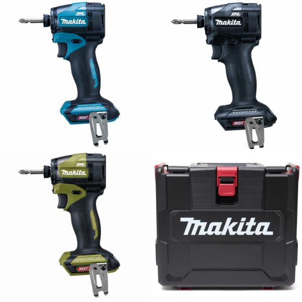 マキタ 純正 TD005GZK 本体+ケース セット (各色) 充電式インパクトドライバ 220N・m 高出力密度モータ 40Vmax バッテリ・充電器別売 ケース付 makita バラシ品