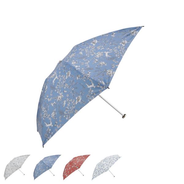 AQUASCUTUM アクアスキュータム 傘 日傘 折りたたみ傘 晴雨兼用 雨傘 レディース UVカット 遮蔽 紫外線対策 ボタニカルプリント 1AQ 27177