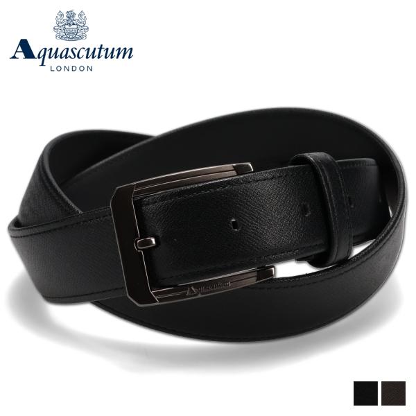 アクアスキュータム AQUASCUTUM ベルト レザーベルト メンズ 本革 日本製 AQ-410025 Aquascutum（アクアスキュータム） ベルト レザー メンズ 本革 日本製