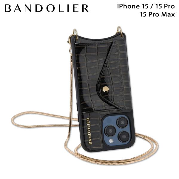 BANDOLIER バンドリヤー スマホショルダー スマホケース iPhone 15