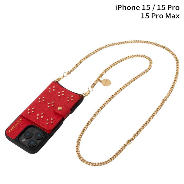 BANDOLIER（バンドリヤー） スマホショルダー スマホケース iphone15
