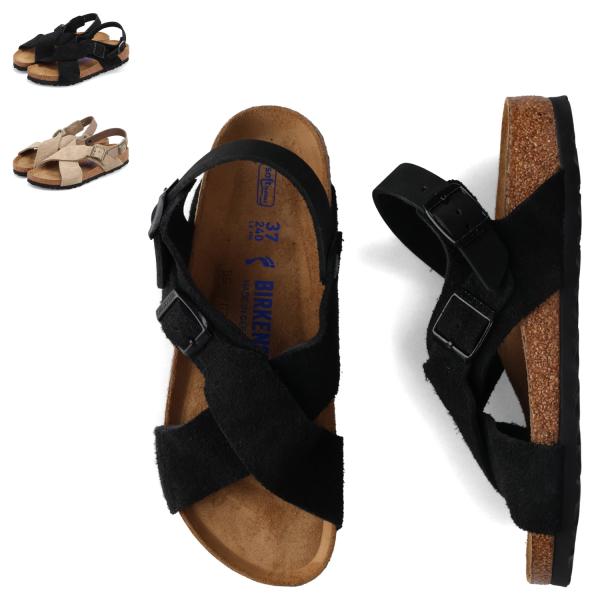 ビルケンシュトック BIRKENSTOCK サンダル ストラップサンダル トゥルム II レディース Tulum II VL/NB SFB LEVE ブラック ベージュ 黒 BIRKENSTOCK（ビルケンシュトック） ストラップサンダル トゥルム II