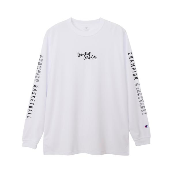 Champion チャンピオン Tシャツ 長袖 ロンT カットソー バスケットボール ウェア メンズ レディース LONG SLEEVE T-SHIRT C3-CB425