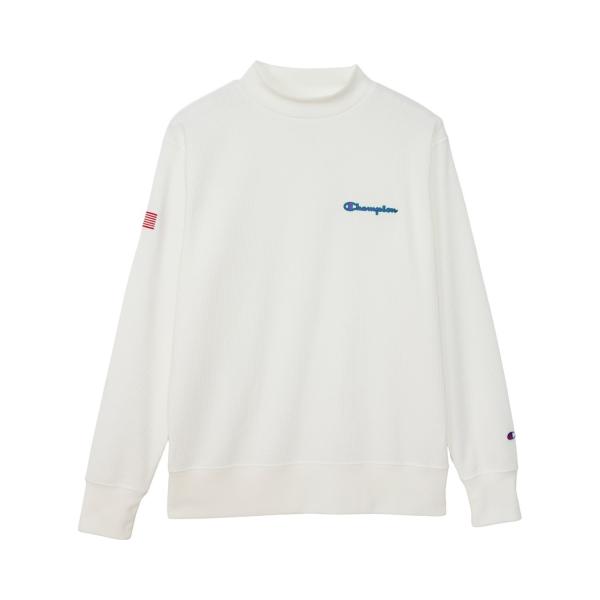 Champion チャンピオン シャツ 長袖 モックネック ゴルフウェア メンズ 速乾 UVカット ストレッチ 通気性 軽量 スポーツ ジム C3-CG404