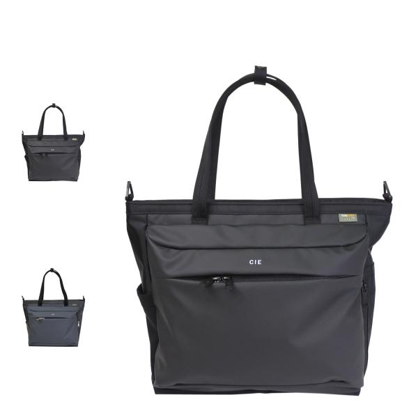 CIE シー バッグ ハンドルバッグ ショルダーバッグ トートバッグ メンズ 斜めがけ 防水 撥水 耐摩耗 ブラック グレー 黒 072304 CIE（シー） バッグ ハンドルバッグ ショルダートートバッグ メンズ 斜