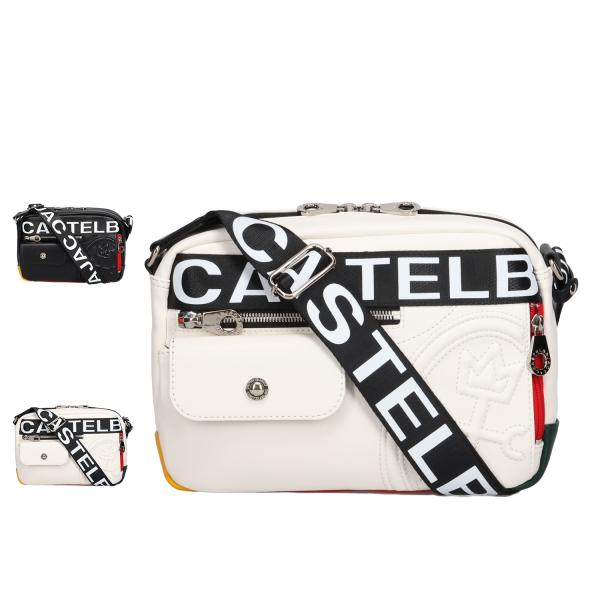 【新品❣️】カステルバジャック インサイト ショルダーバッグ ホワイト biget_cst-26132