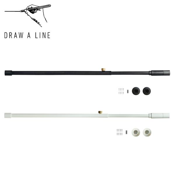 ドローアライン Draw a line つっぱり棒 伸縮棒 ものほし竿 洗濯物干し テンションロッド 115cm 001 Tension Rod A 縦横両用 強力 D-A 爆買