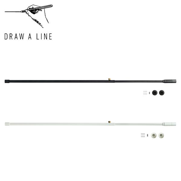 ドローアライン Draw a line つっぱり棒 伸縮棒 ものほし竿 洗濯物干し テンションロッド 190cm 002 Tension Rod B 縦横両用 D-B 爆買