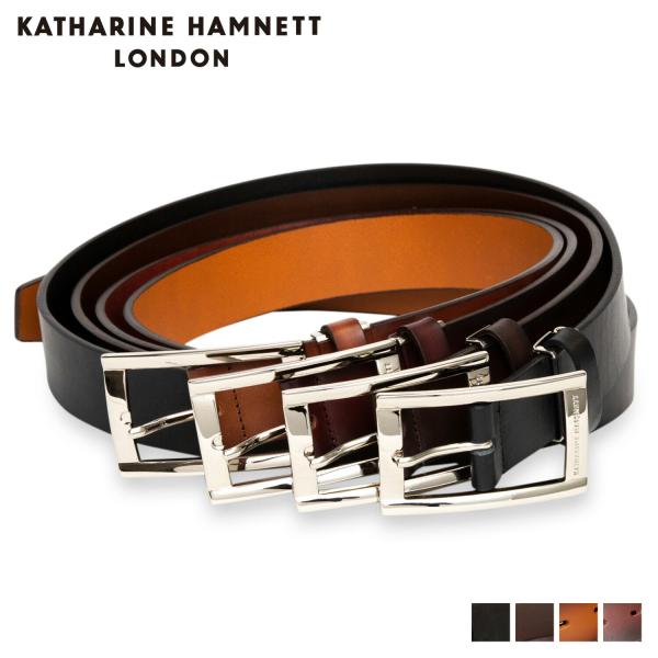 KATHARINE HAMNETT LONDON キャサリンハムネット ロンドン ベルト メンズ 本革 当社限定 テキサス KH-5060121IN