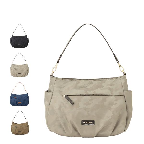 ラ バガジェリー LA BAGAGERIE バッグ ショルダーバッグ レディース B5 撥水 軽量 斜めがけ ファスナー付き B0064-02 LA BAGAGERIE（ラバガジェリー） バガジェリー ラ ショルダーバッグ