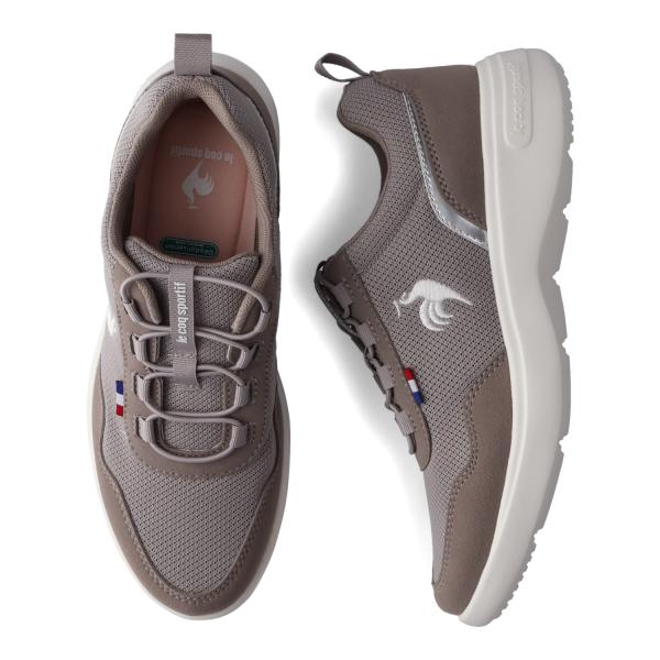 ルコック スポルティフ le coq sportif スニーカー ラ ローヌ レディース LA RHONE グレー QL3VJC05GY le coq sportif（ルコックスポルティフ） ルコック スポルティフ