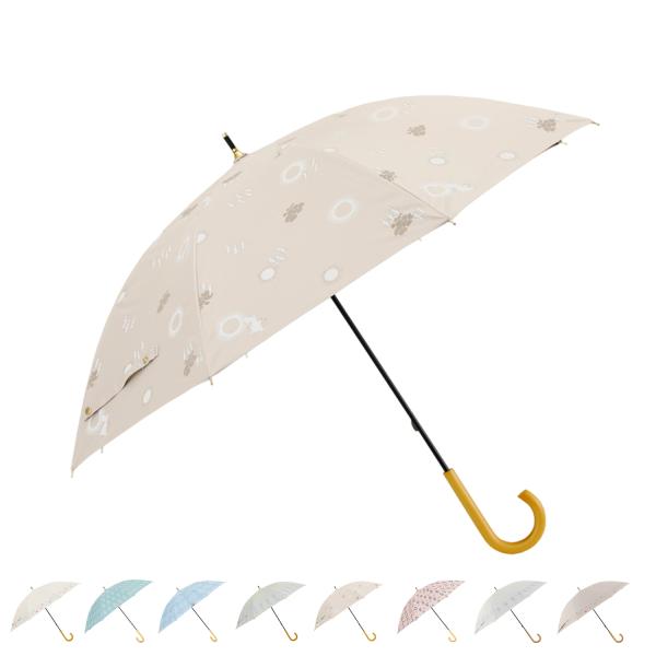 MOOMIN ムーミン 日傘 軽量 晴雨兼用 長傘 雨傘 レディース 50cm
