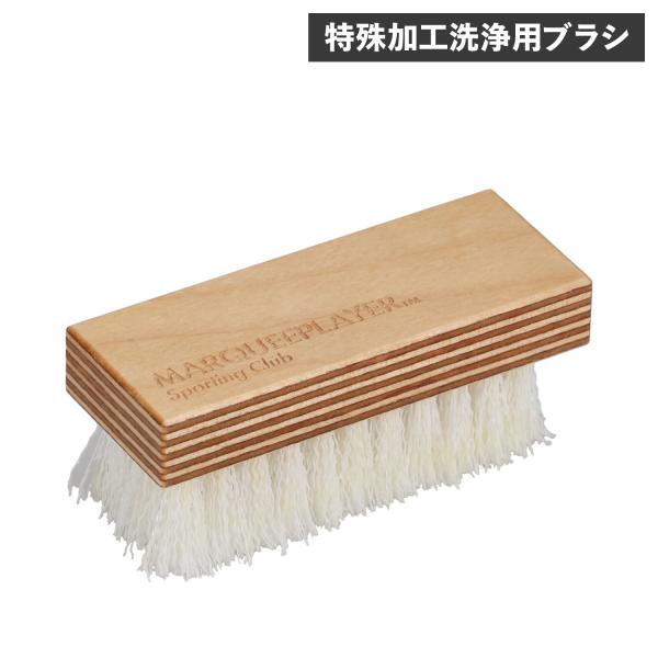 爆買【シューズケアに特化したプロダクトを開発する新鋭ブランド MARQUEE PLAYER】スニーカー洗浄用ブラシ。特筆する点は、少ないブラッシングでより効果的に汚れを除去できるように高密度にブラシ毛を植え込み、ブラシ表面にはゴムをコーティ...