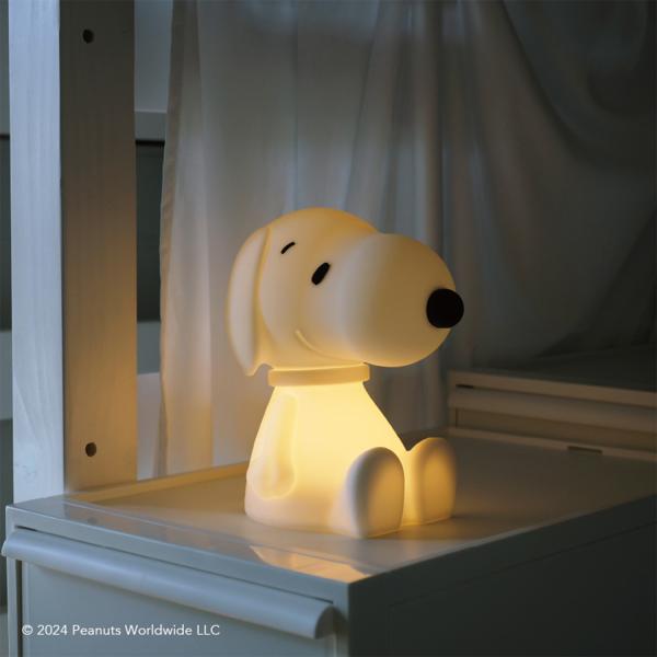 ミスターマリア Mr Maria スヌーピー グッズ ライト ファーストライト ルーム インテリア 大人 ベビー 赤ちゃん 充電 LED シリコン First Light MM-020