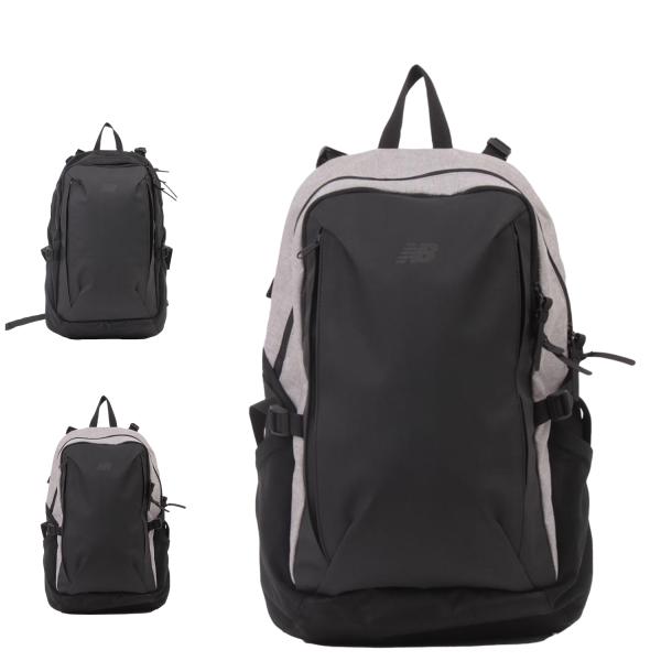 new balance ニューバランス リュック バッグ バックパック メンズ レディース 22L 大容量 軽量 RUCKSACK ブラック グレー 黒 LAB45703