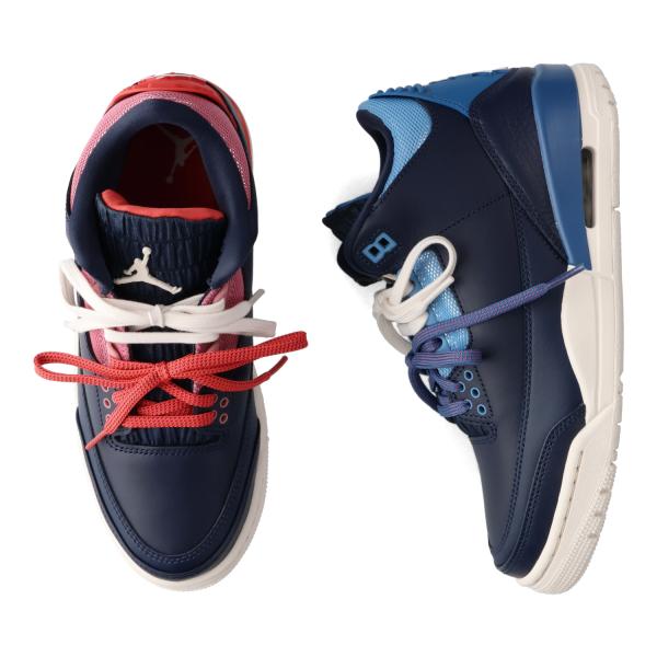 NIKE ナイキ エアジョーダン3 レトロ スニーカー メンズ レディース AIR JORDAN 3 RETRO SPORT RENAISSANCE ネイビー CK9246-400