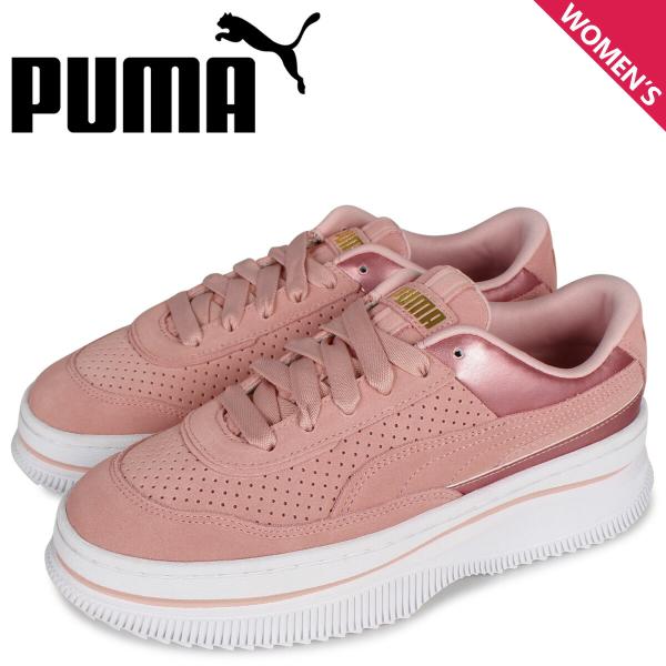 PUMA プーマ デバ スニーカー レディース 厚底 DEVA SOFT ピンク 