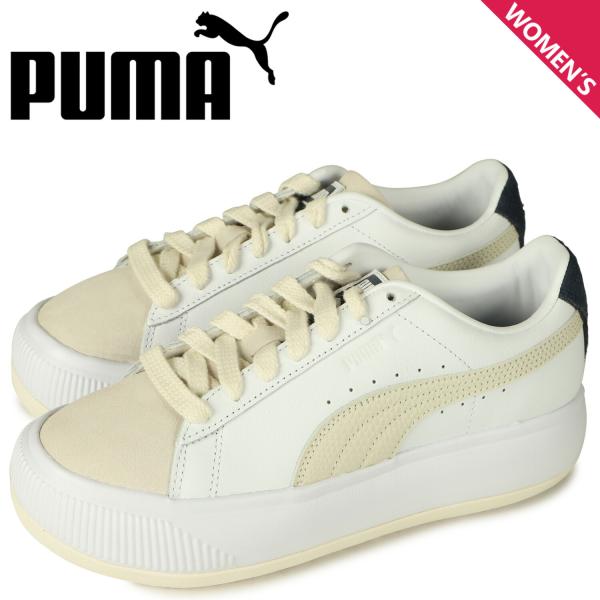 Uri（感謝） PUMA プーマ スウェード マユ ウィメンズ スニーカー レディース 厚底