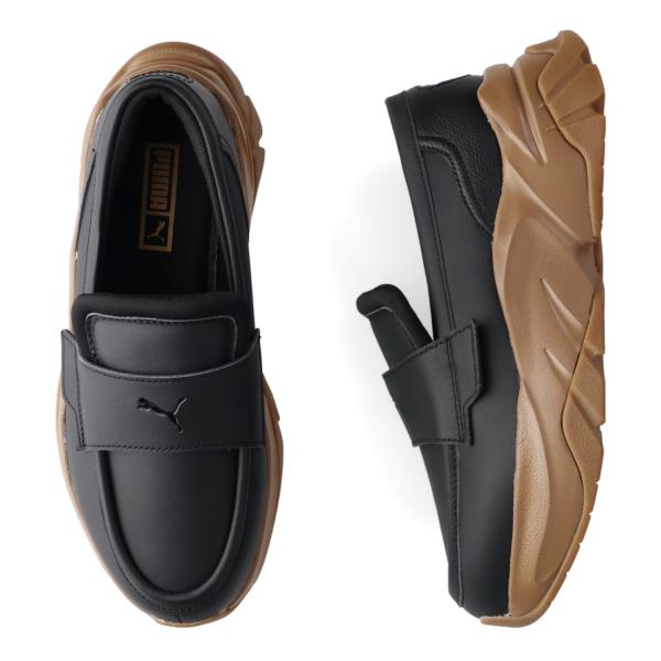 PUMA（プーマ） ローファー レディース 厚底 LOAFYR WNS ブラック 黒