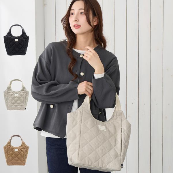 ルートート ROOTOTE トートバッグ バッグ LT.ラウンド.パルーティ.キルトーF レディース 大きめ キャンバス 大容量 軽量 3736