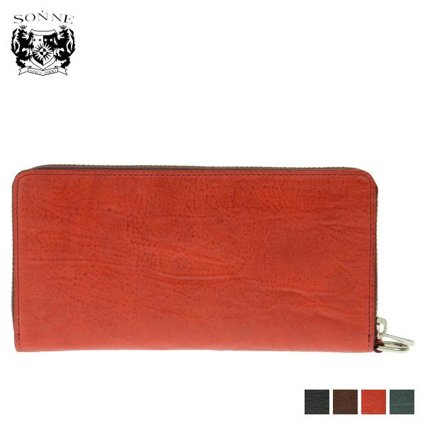【レビュー投稿で+5％還元】ゾンネ 長財布 ラウンドファスナー シロッコ メンズ SOD001B SONNE 本革 レザー 開運 一粒万倍日 sh_of agesugi_sfa クリスマス_mp SONNE（ゾンネ） 長財布 メンズ シロッコ ラウンドファスナー SIROCCO