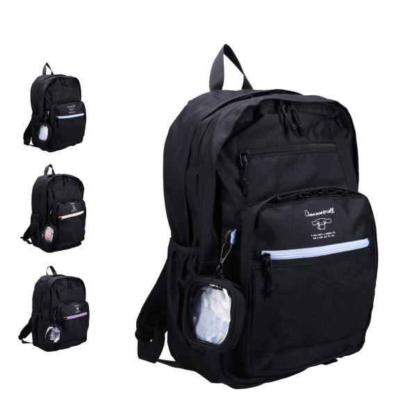 【キャラクターグッズ等ののソーシャルコミュニケーションギフト商品を取り扱うブランド Sanrio】このサンリオの男女兼用デイパックは、丸みを帯びた伝統的なシルエットが特徴です。軽量なポリエステル素材で作られており、毎日の通学やお出かけにぴっ...