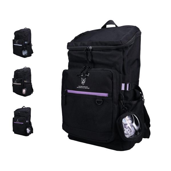 【キャラクターグッズ等のソーシャルコミュニケーションギフト商品を取り扱うブランド Sanrio】このサンリオの男女兼用デイパックは、丸みを帯びた伝統的なシルエットが特徴です。軽量なポリエステル素材で作られており、毎日の通学やお出かけにぴった...