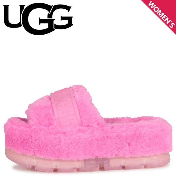 UGG アグ サンダル スライドサンダル フラッフィータ クリア UGG アグ サンダル スライドサンダル フラッフィータ クリア