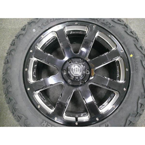 RAYS フルクロス バイエイト 20x8.5J +22 PCD139.7 6H 275/55R20