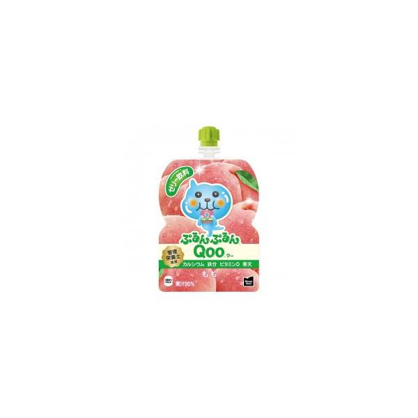 ミニッツメイドぷるんぷるんQoo もも 125gパウチ 6本入り