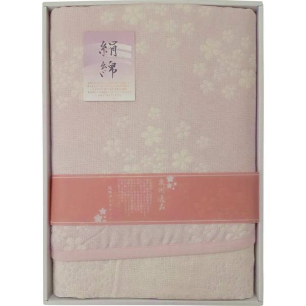 泉州逸品　絹綿　紋織ガーゼケット 泉州逸品 シルク混五重織ガーゼケット1P GK-2320 : ギフトとグルメの送